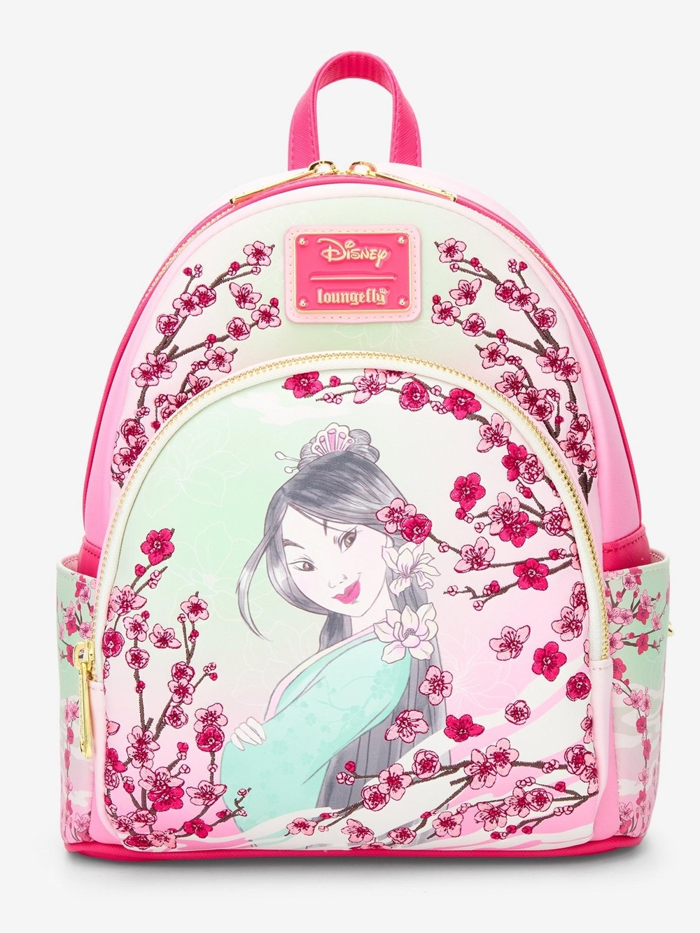 NEW NWT SOLD OUT Loungefly Disney Mulan Cherry Blossom Mini Backpack Exclusive